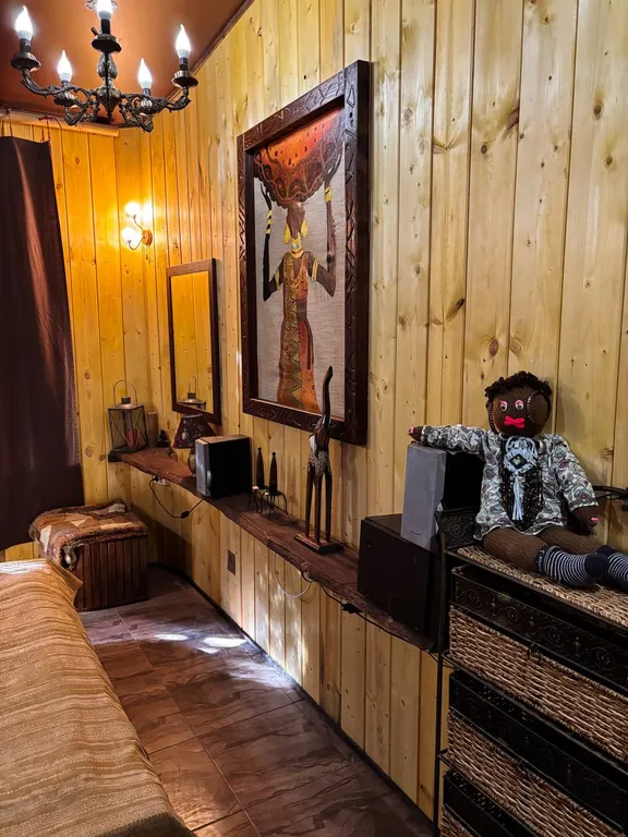 Дачный дом у моря в африканском стиле