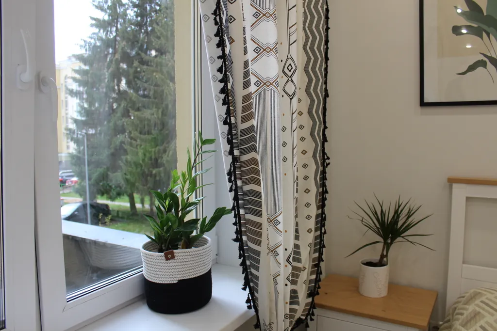 Апартамент Сканди с балконом и отдельной спальней