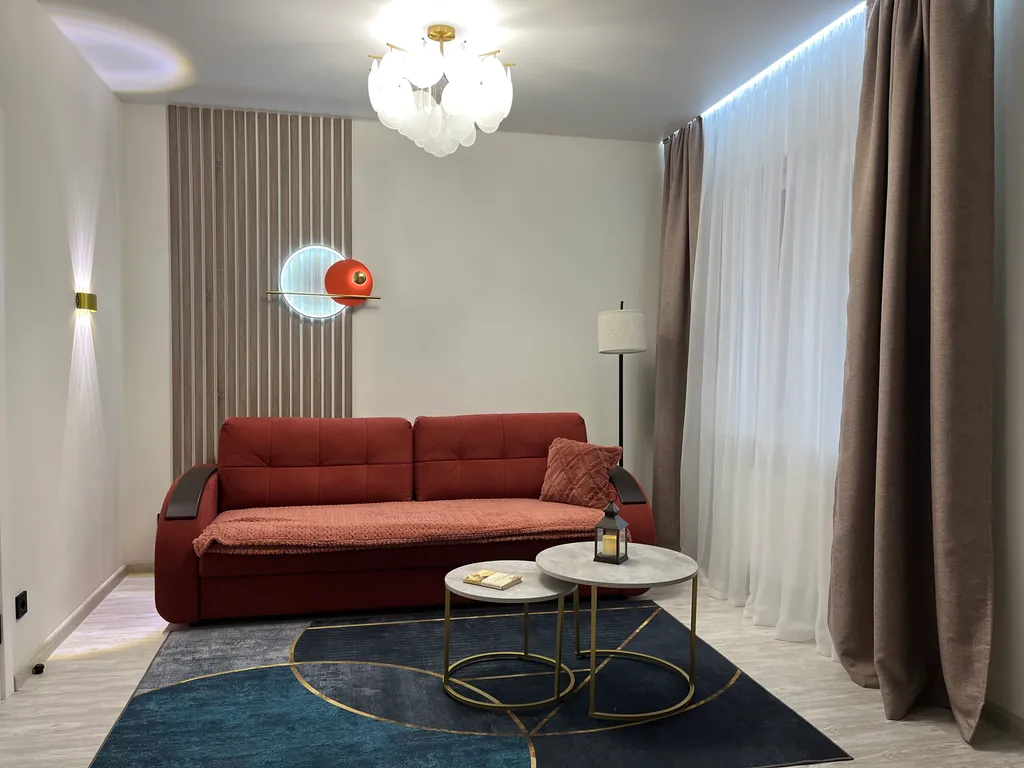 Парадиз lux с камином однокомнатные апартаменты в центре города