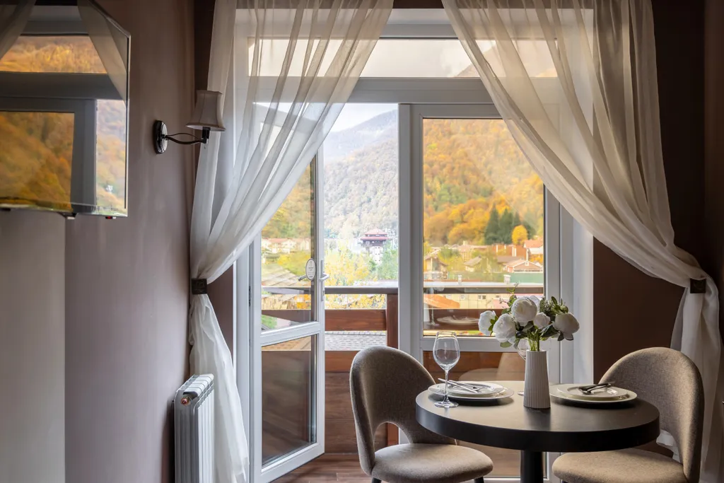 Квартира с видом на горы