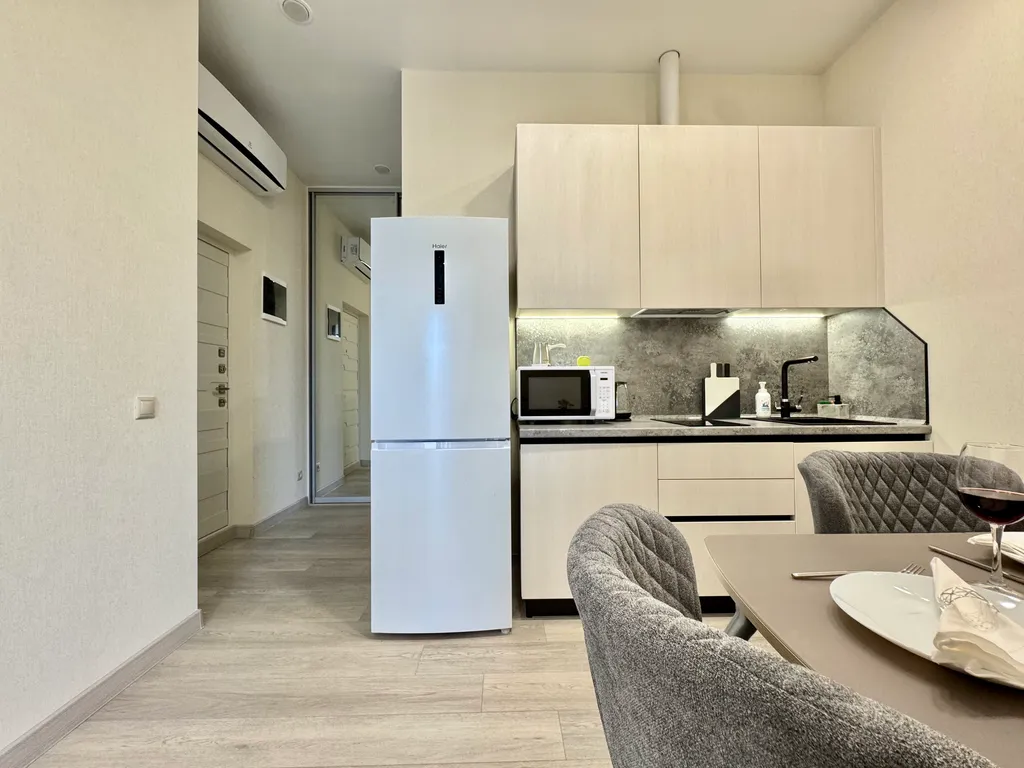 Квартира Квартира Люкс с видом на море и реку с балконом — Лазаревское