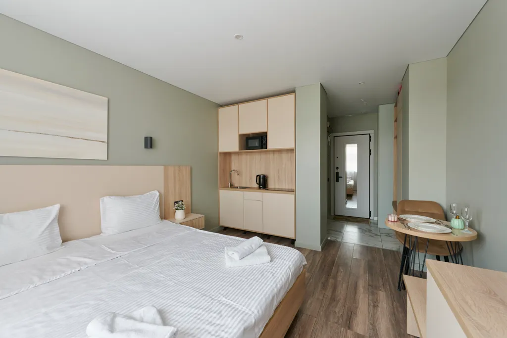 Квартира Квартира Дизайнерская студия у метро — Москва