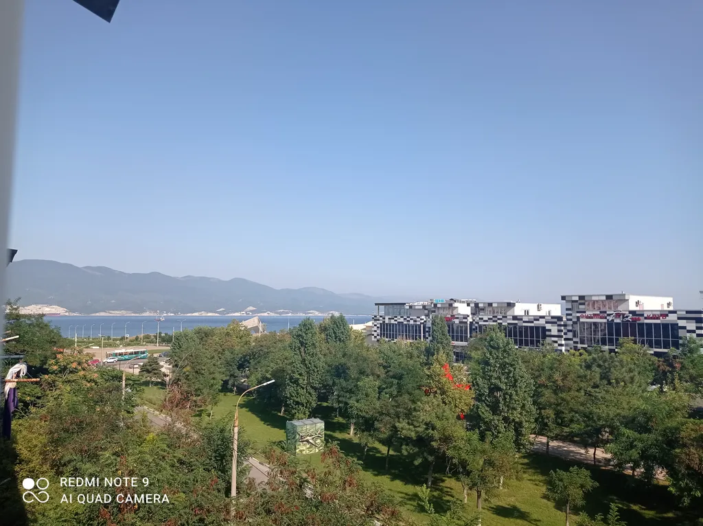 Квартира с видом на парк, горы и море