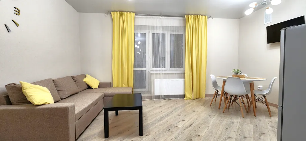 Квартира Квартира Студия Yellow apart для 1-4 гостей в 5 минутах пешком от метро Горки — Казань