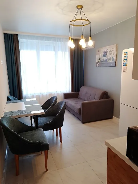 Квартира Квартира Однокомнатный апартамент с видом на город на 7 этаже — Анапа