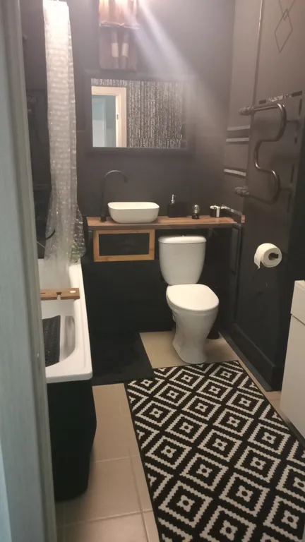 Квартира студия Black&White