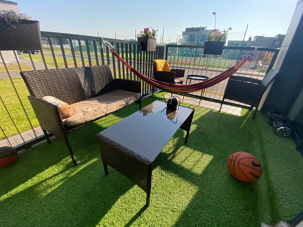 Ohtaloft апартаменты с террасой рядом с Охта парком