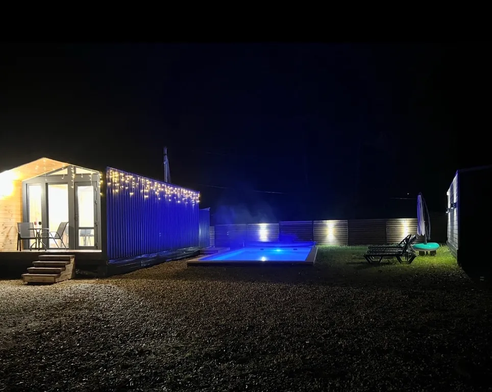 Дом 35m2 — чан, кухня, Wi-Fi