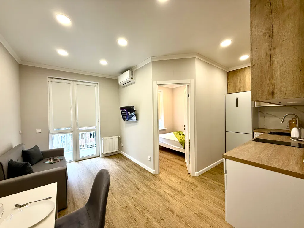 1-комнатная квартира в новом ЖК Флора — аренда посуточно в Кудепста