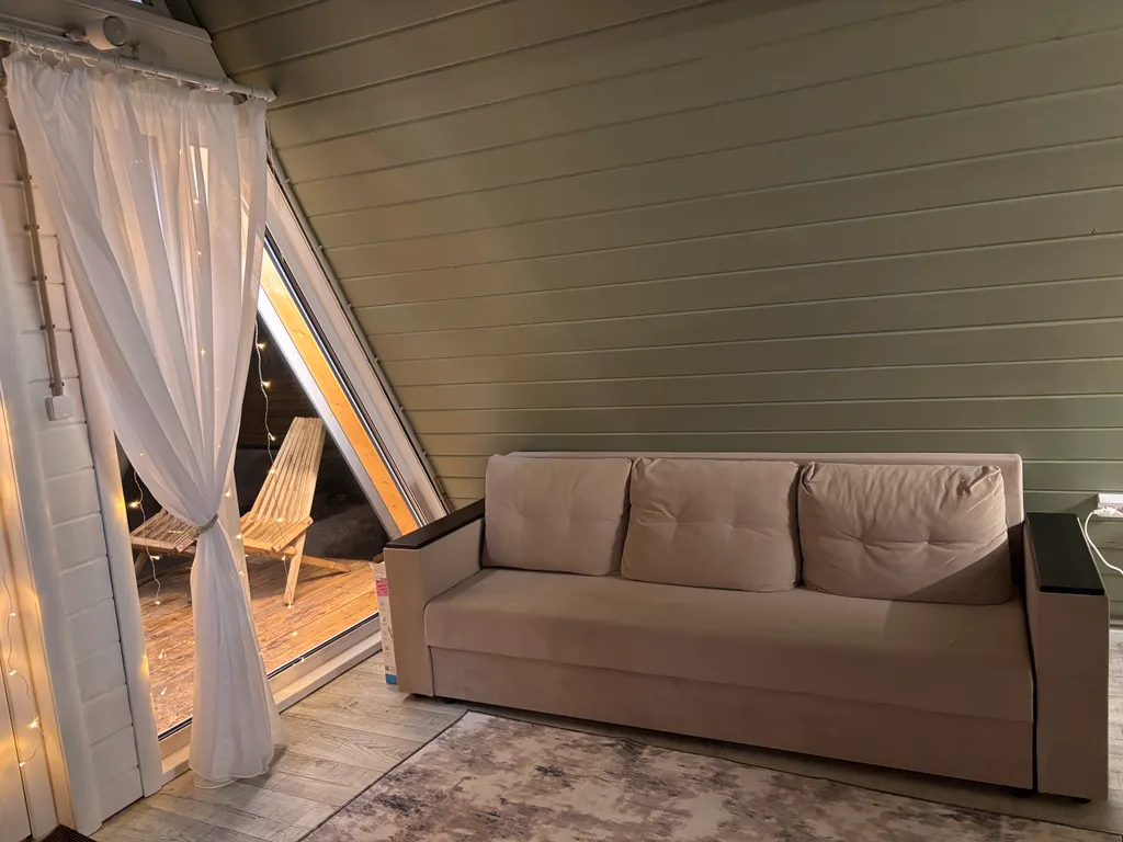 Уютный дом A-frame