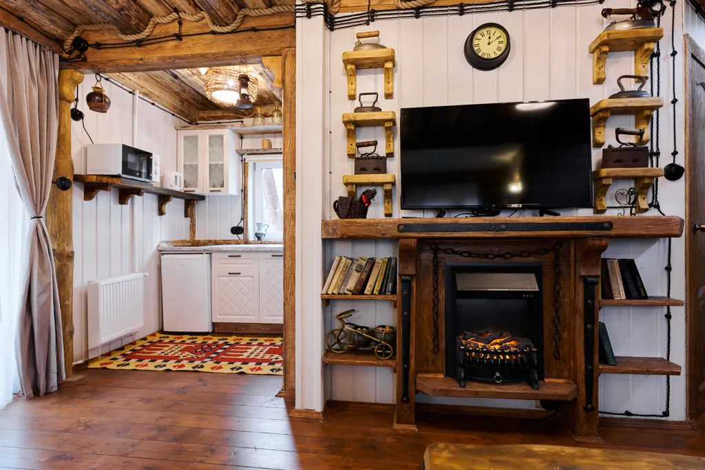 Дом номер 12 категории Люкс с электрокамином и двумя санузлами