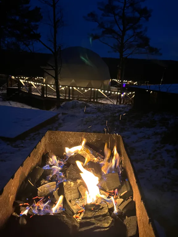 Глэмпгеокупол Домик на Оке