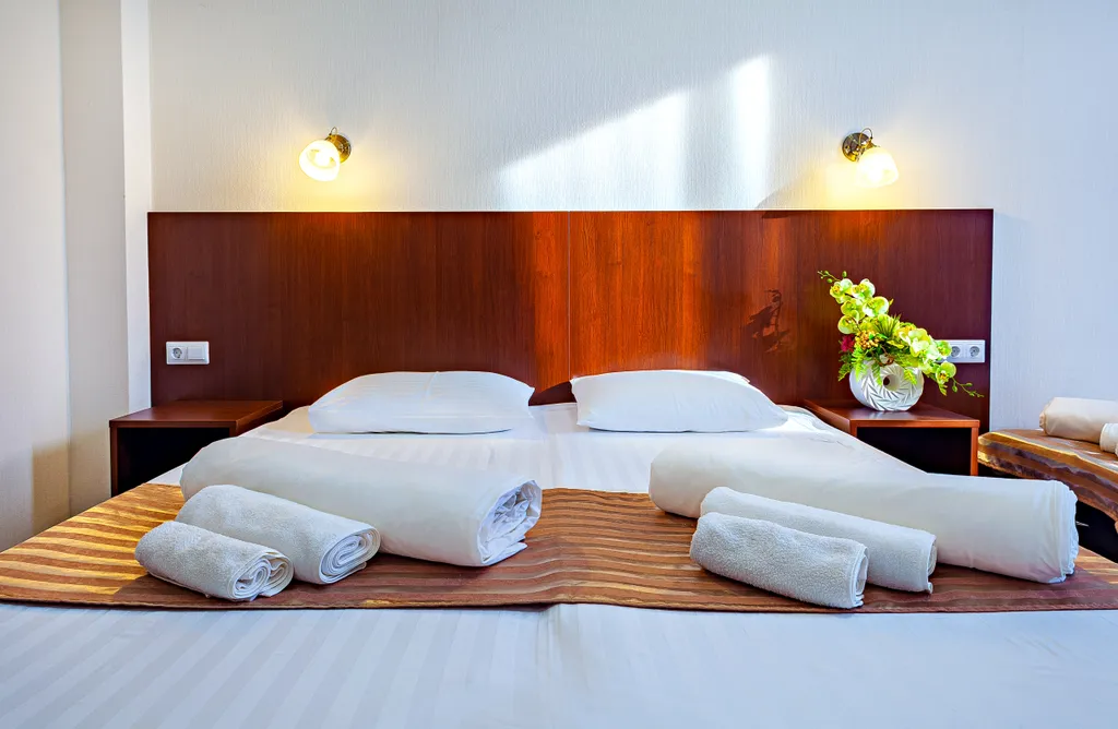 Уютный номер комфорт с теплым бассейном