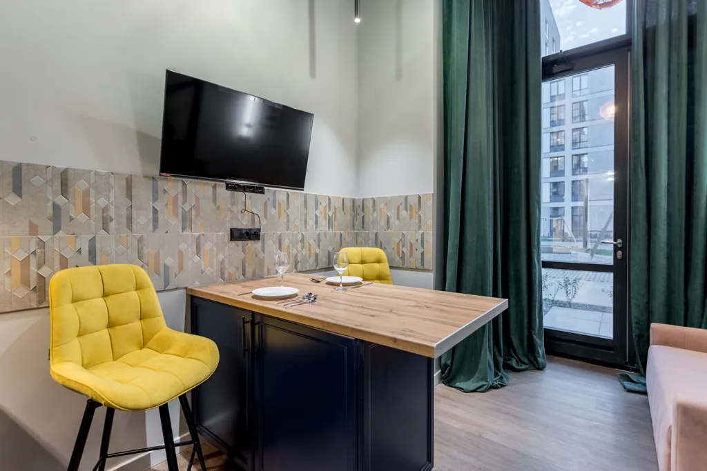 Двухуровневый апартамент с верандой в ЖК HomeCity