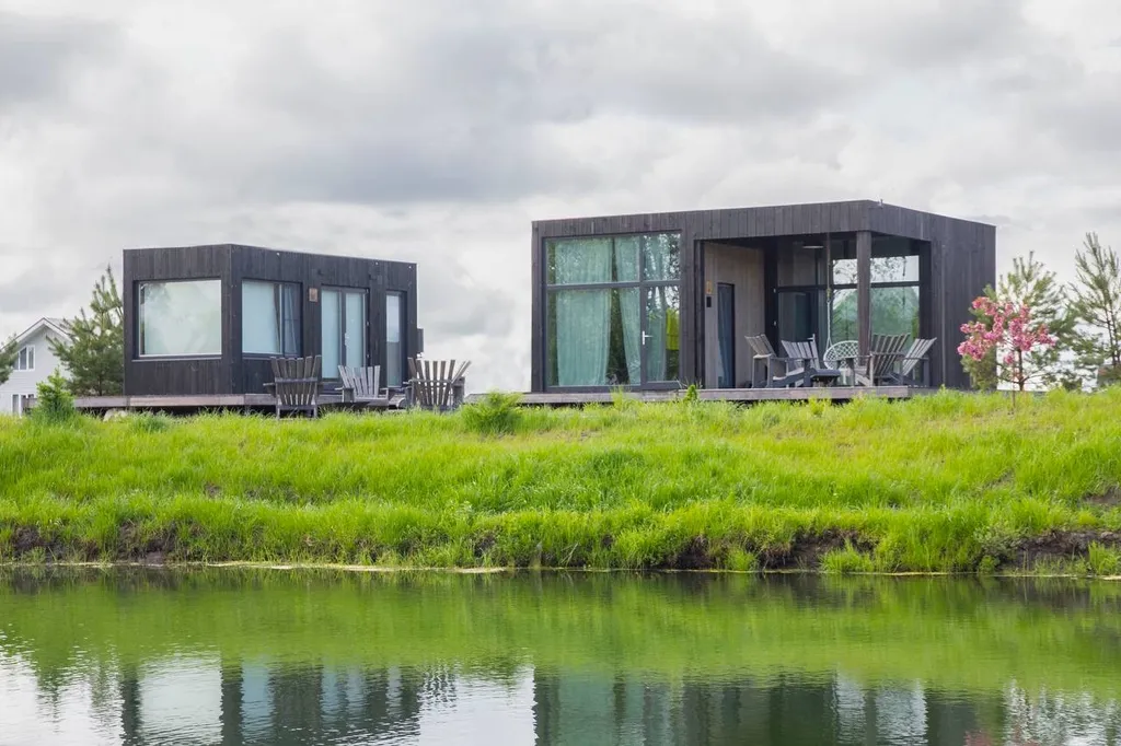 Коттедж Мини дом с панорамными окнами — аренда посуточно в Руза