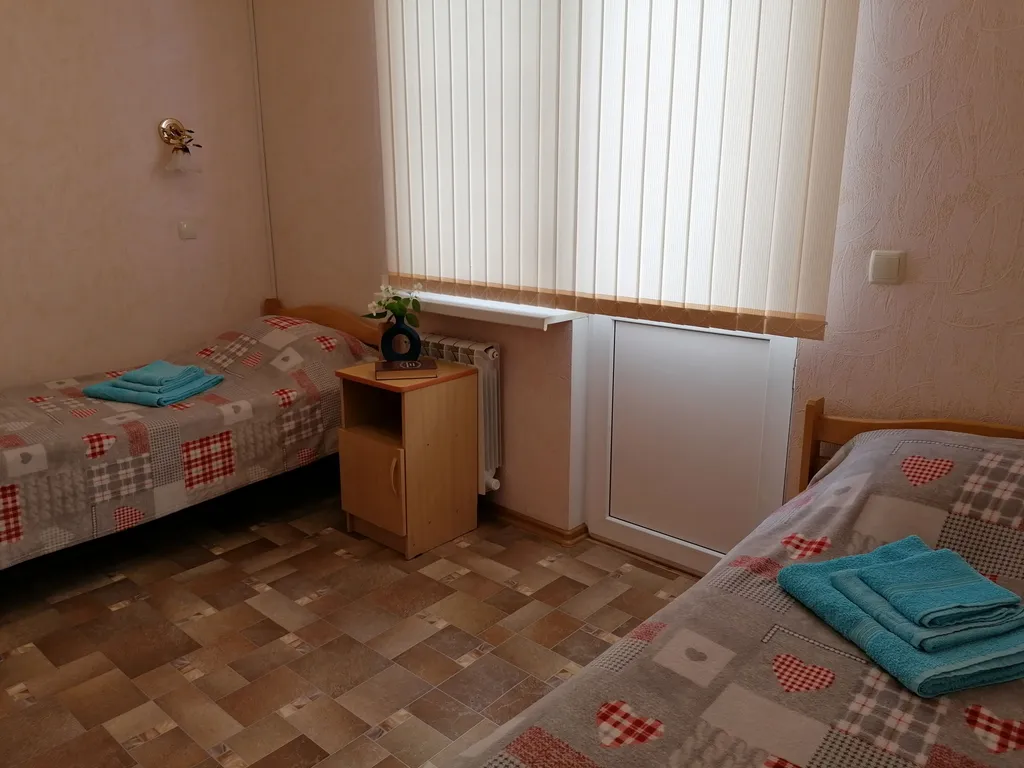 Квартира Двухместная комната с раздельными кроватями и балконом — Лазаревское