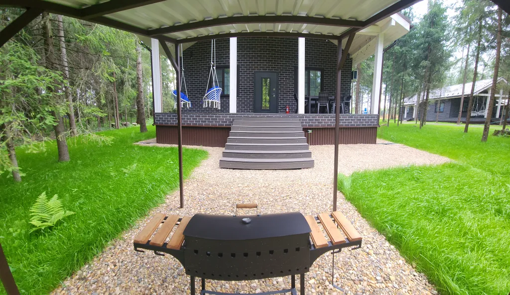 Коттедж Коттедж в Forest house с сауной в лесу — Никулино