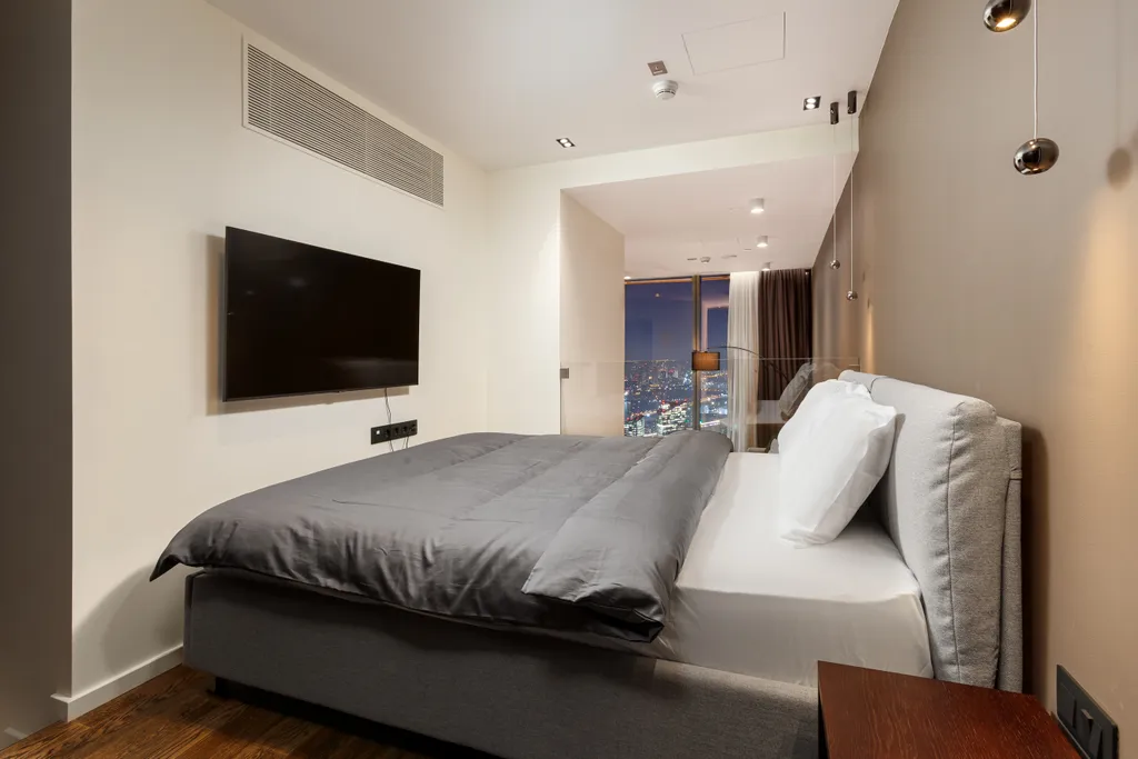 Двухуровневый апарт в Москве Сити