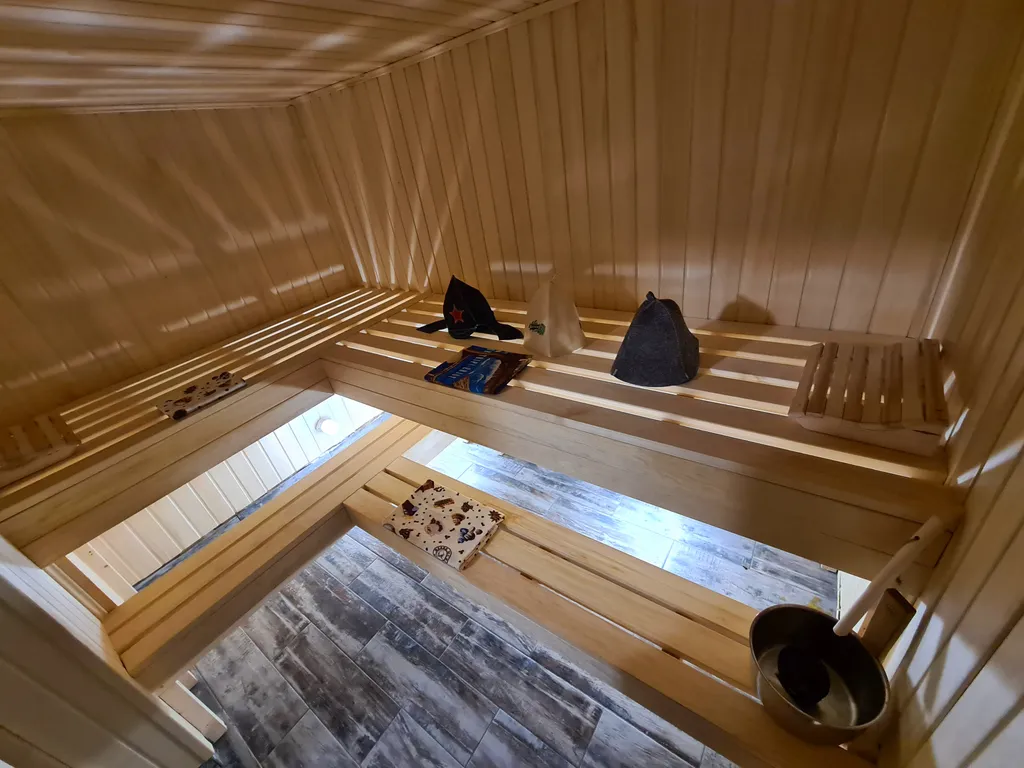 Дом Небесный с сауной и купелью на берегу Ладожского озера