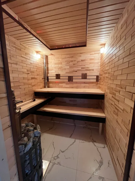 Дом-баня на участке 40 соток