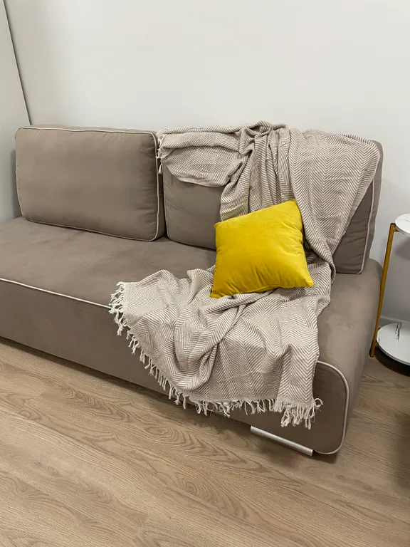 Современная студия с двухспальной кроватью в Люберцах