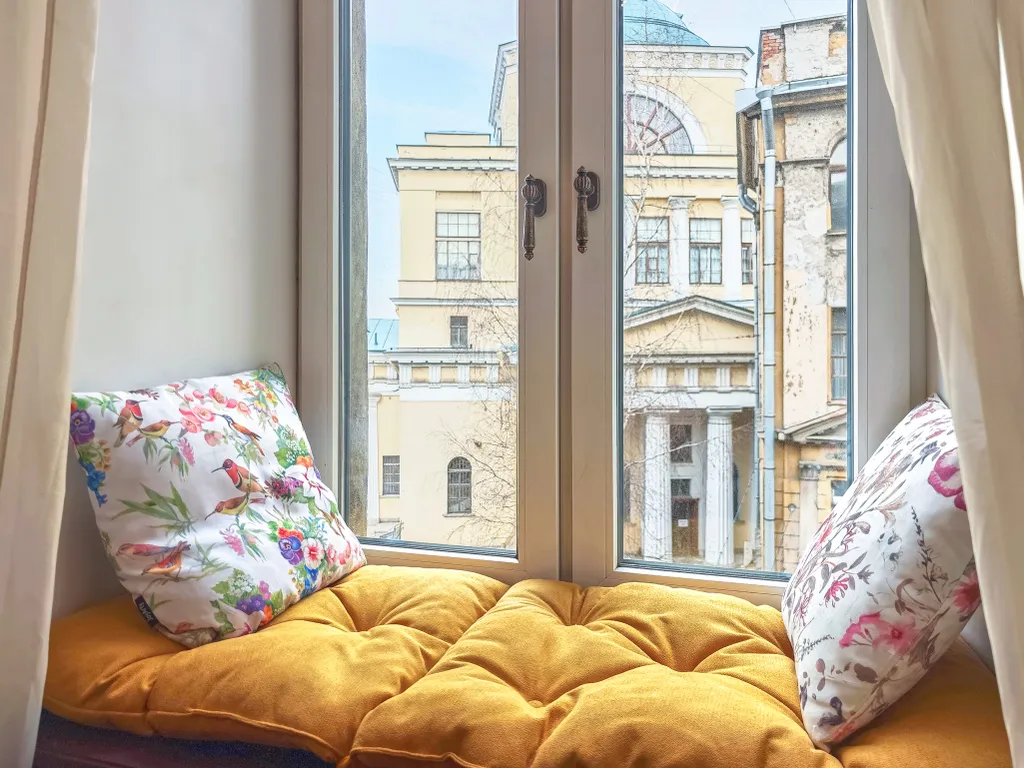 Квартира Квартира Романтика в центре: вид на Музей Арктики, до 5 гостей — Санкт-Петербург