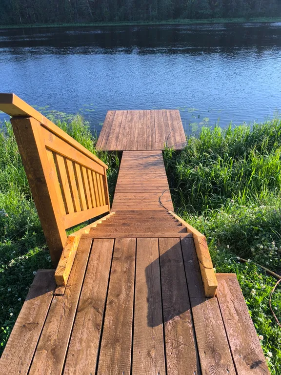 Коттедж Незабываемый отдых в доме с видом на реку и лес — Нурмойла