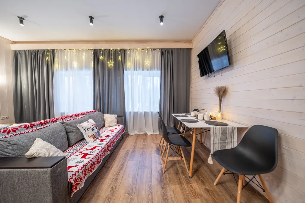 Уютные апартаменты с видом на лес