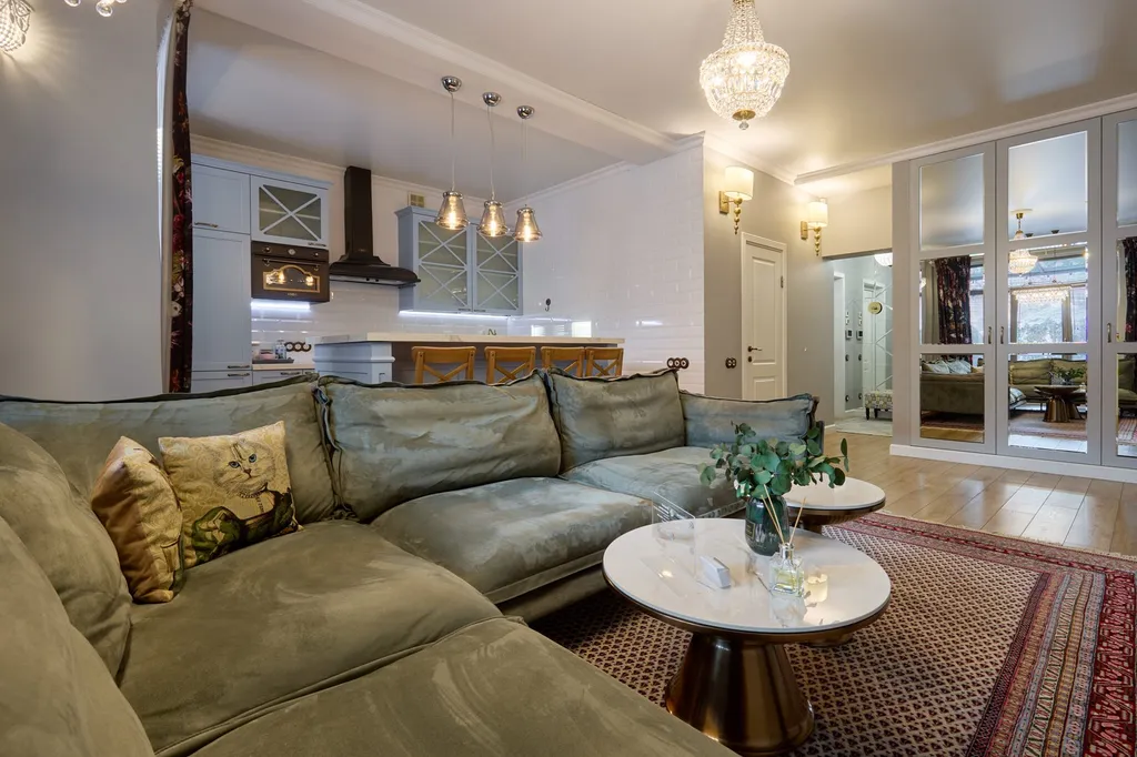 Дизайнерские апартаменты в стиле пост-модерн