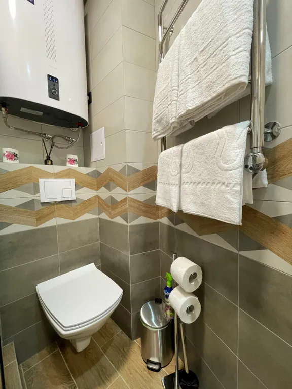 Апартаменты с террасой 60 м2 собственным бассейном, 3 минуты до пляжа