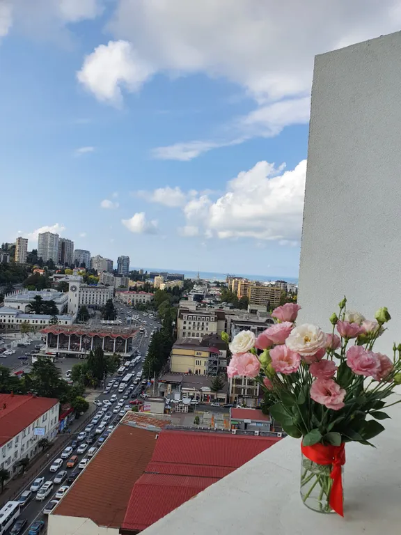Видовая квартира в центре города, парк горького