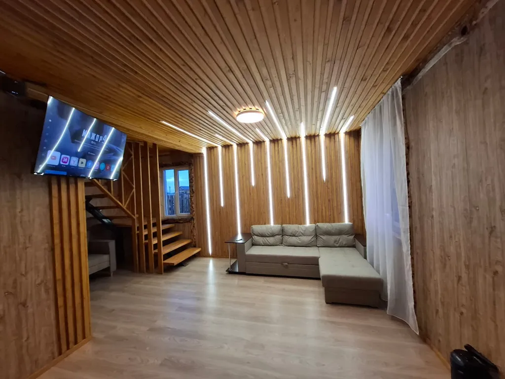 Коттедж Большой дом с баней на дровах — Санкт-Петербург