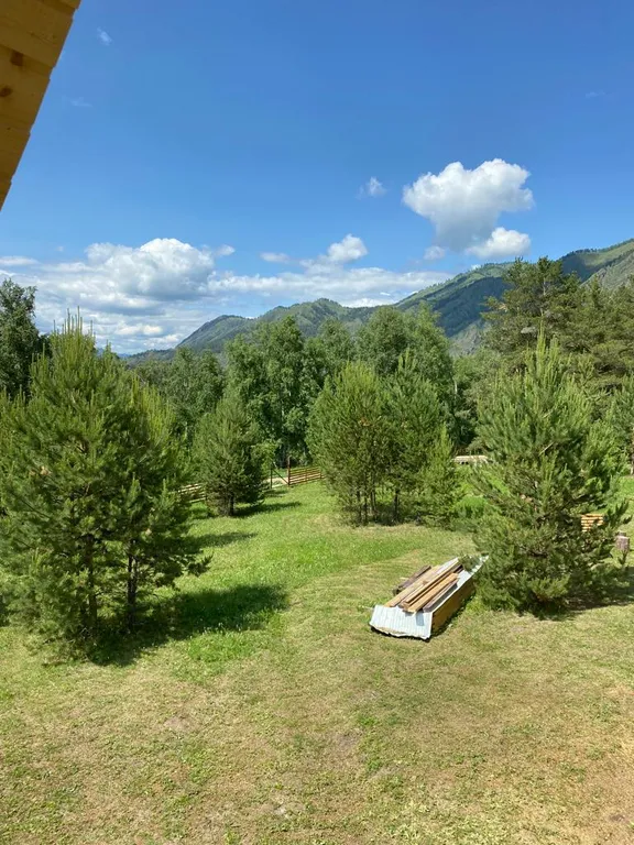 Кедровый коттедж в живописном месте Чемала