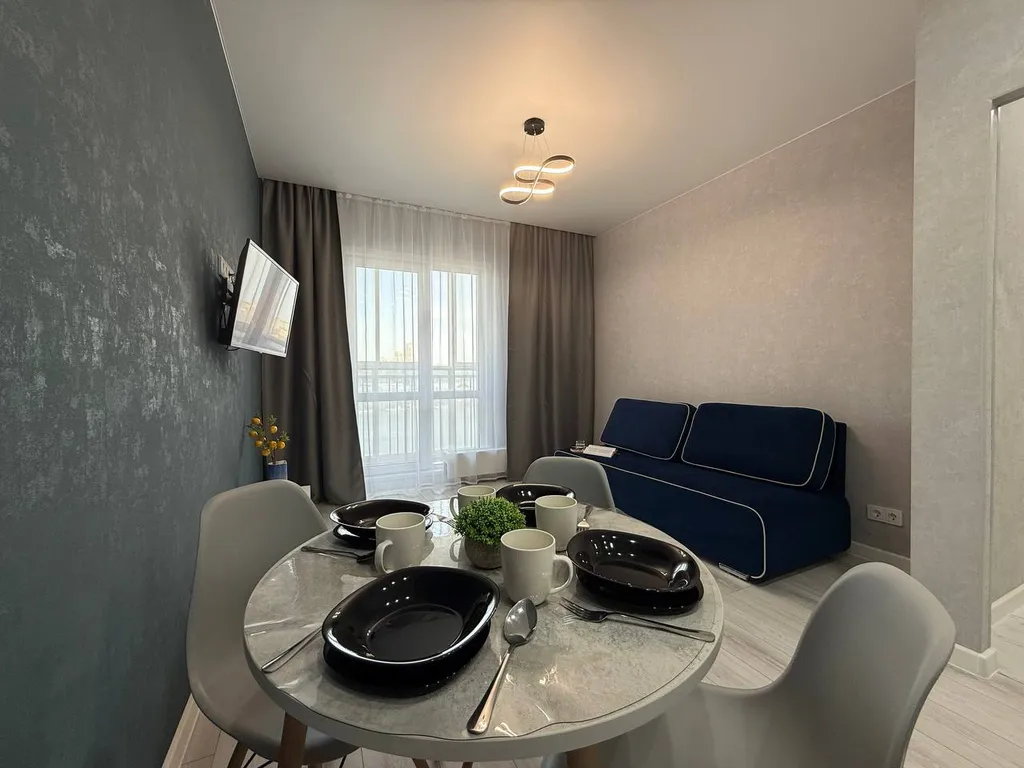 Просторная дизайнерская квартира возле аквапарка