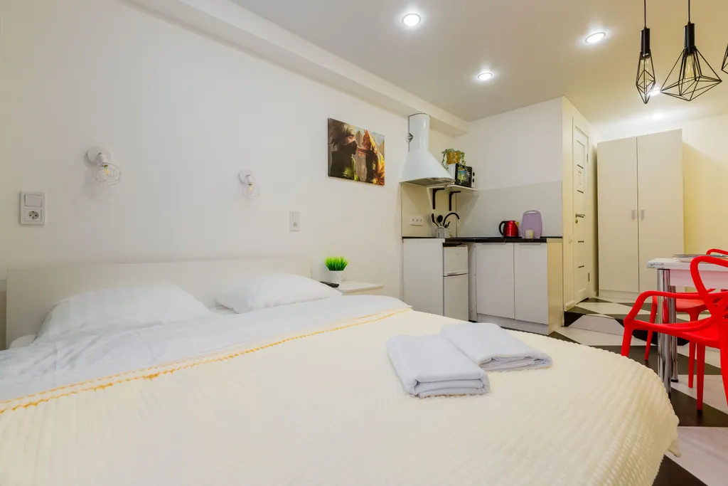 Квартира Стильные апартаменты студия — Санкт-Петербург