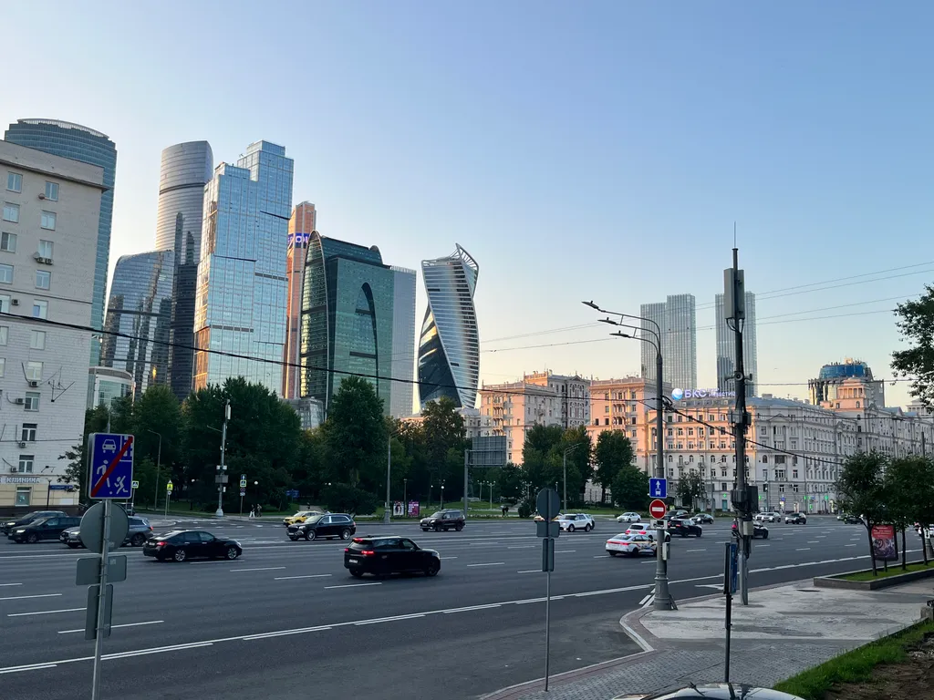 Квартира Квартира Просторный апартамент с видом на Москва-Сити — Москва