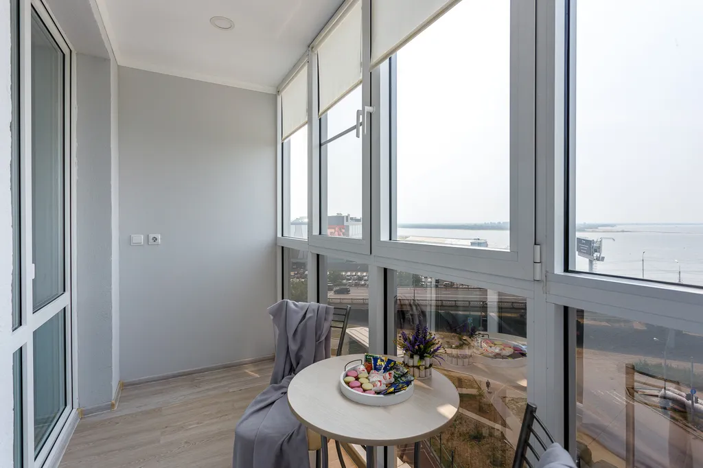 Видовая студия Нежность на Броско с потрясающим видом на Амур