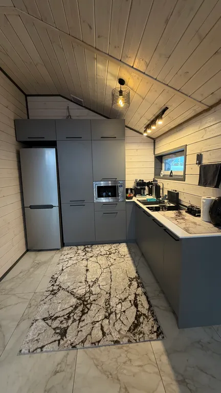 Дом 64m2 — чан, кухня, Wi-Fi
