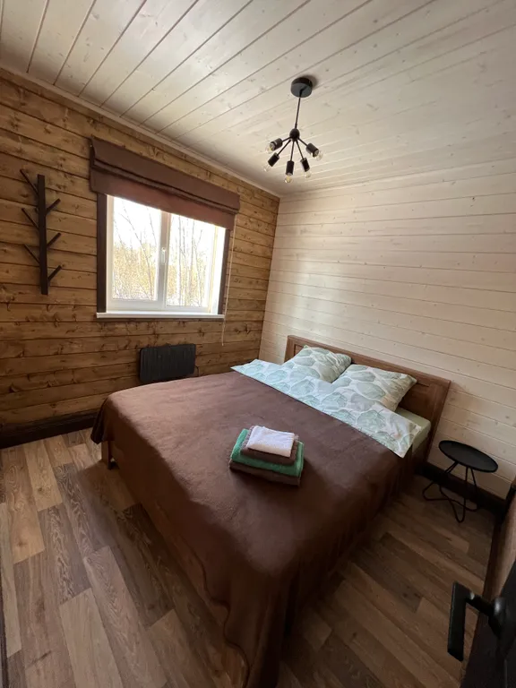 Коттедж Коттедж с сауной рядом с озером — Луга