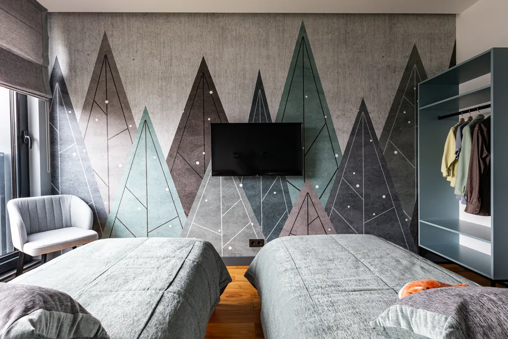 Апартамент с видом на альпийскую деревню