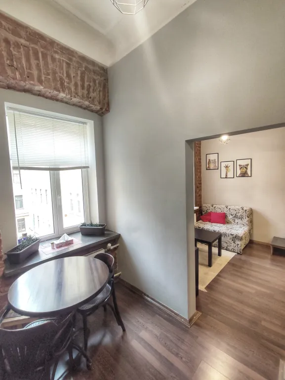 Квартира Квартира Лофт-студия с кухней в центре Васильевского острова — Санкт-Петербург