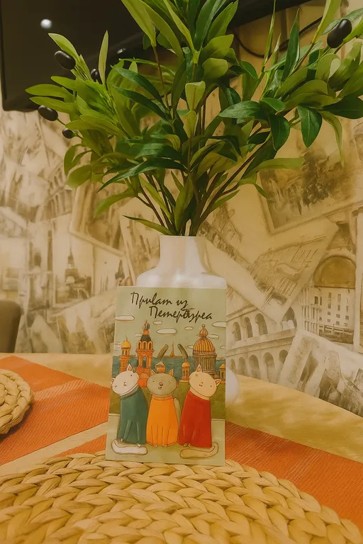 Квартира Квартира Уютная студия — Санкт-Петербург