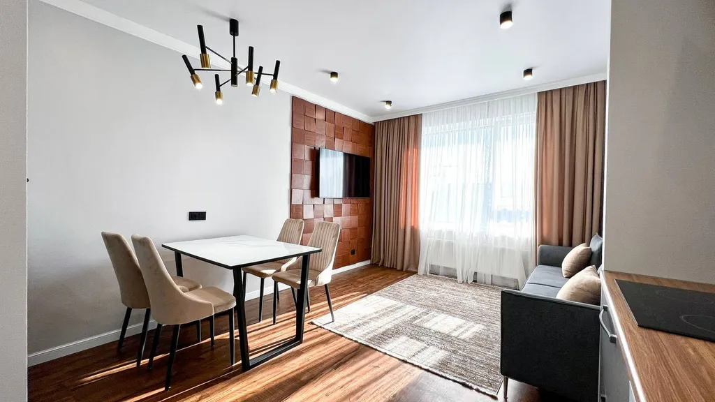 Уютная квартира в новом премиальном ЖК с видом на горы