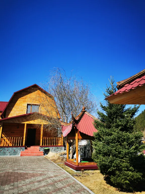 Коттедж Эко-вилла с видом на Катунь и остров — аренда посуточно в Элекмонар