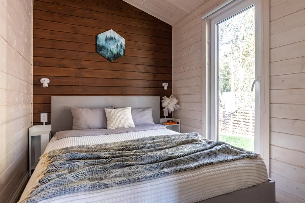 Дом с 2 спальнями и баней рядом с Коробицыно