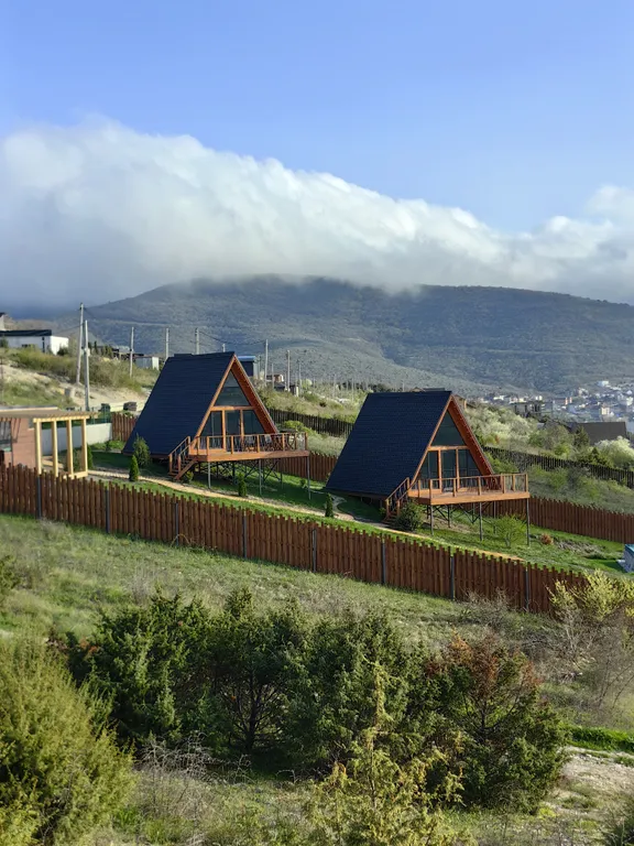 Коттедж Новый A-Frame дом 1 — аренда посуточно в Сукко
