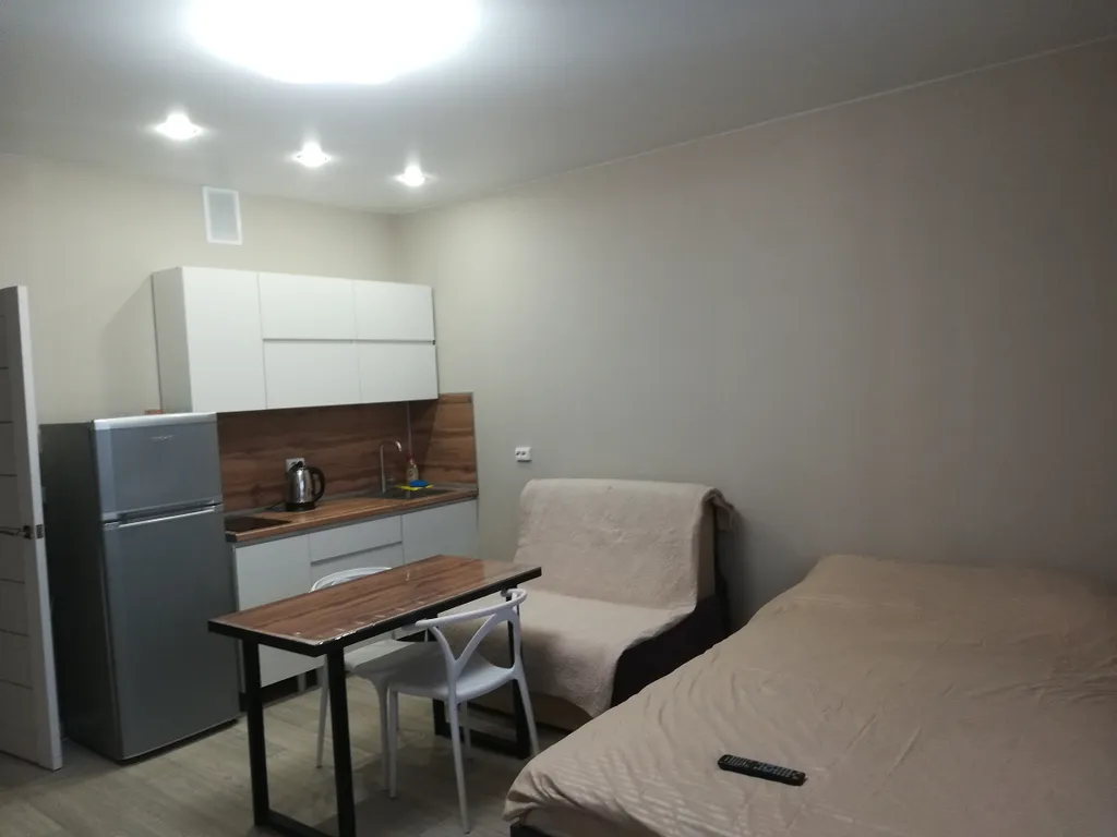 Уютная студия с видом на реку Кама