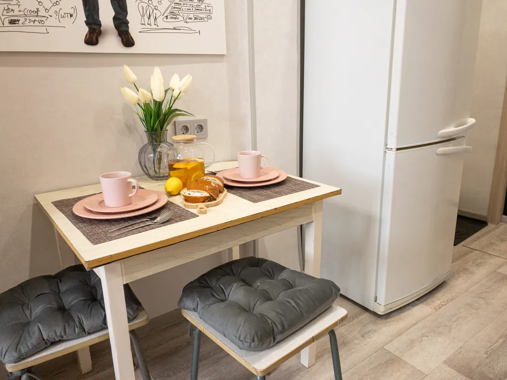 Светлая квартира с просторной лоджией