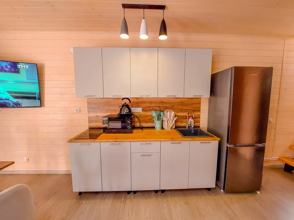 Двухэтажный барнхаус в центре заповедника