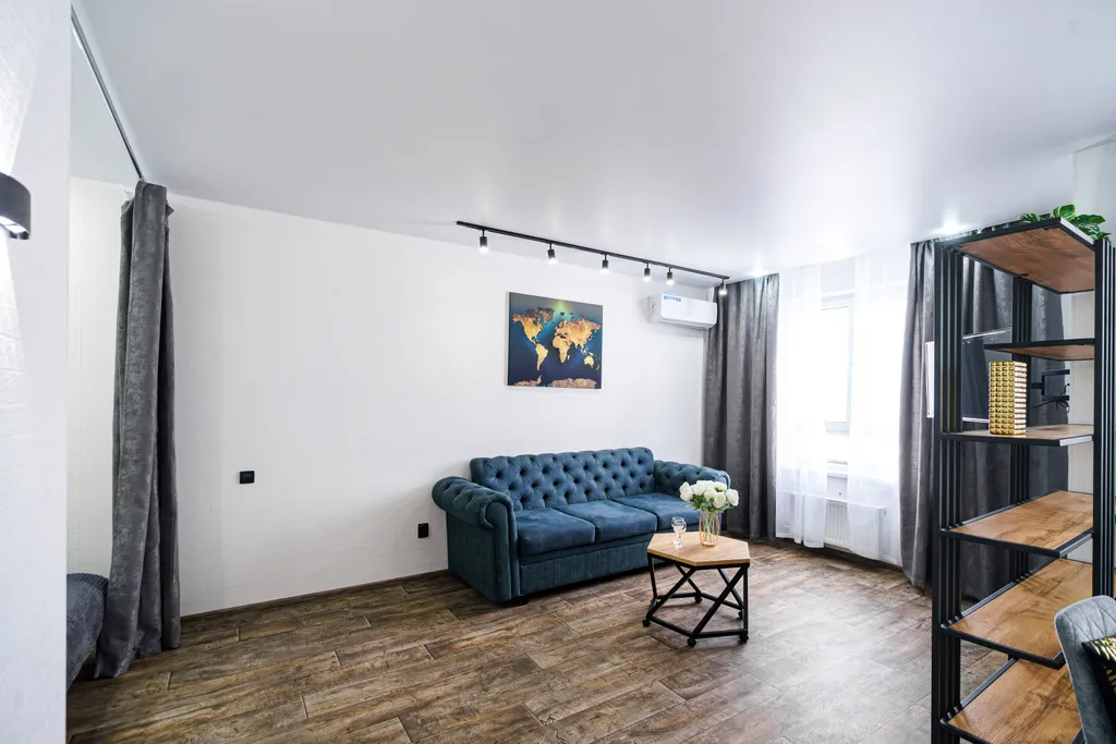 Апартаменты Лофт в ЖК Аквамарин с видом на реку